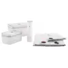 ZWILLING Fresh & Save conjunto inicial de vácuo em plástico M/L, 7 un., branco