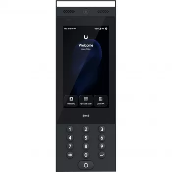 Ubiquiti G3 Intercom terminal intercomunicador INTERIOR/EXTERIOR para gestão de pedidos de acesso para edifícios residenciais e comerciais com suporte de passe tátil