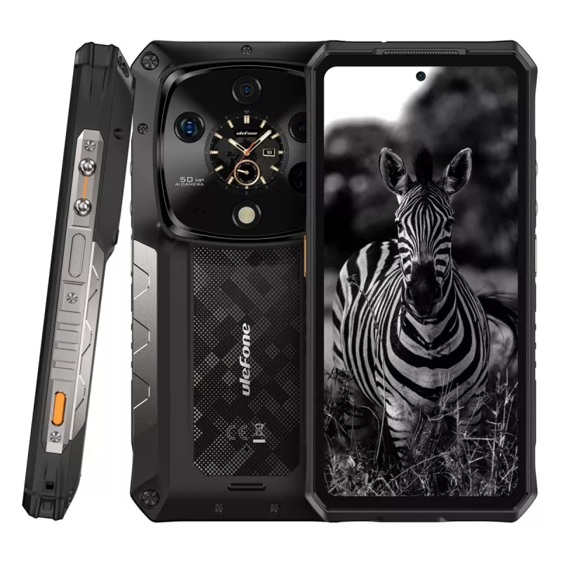 Smartphone robusto UleFone Armor 28 Ultra 5G — 16 GB RAM, 1 TB armazenamento, preto