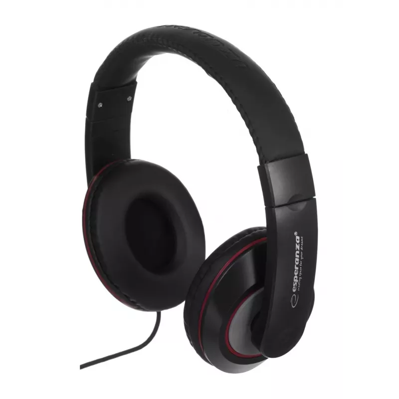 Auscultadores/headset Esperanza EH121 com fios in-ear música preto