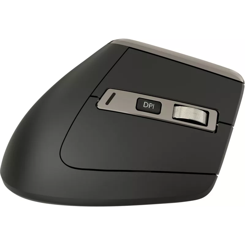 Rato vertical sem fios Dual 2.4GGz/BT5.0/BT3.0 alimentado por pilhas