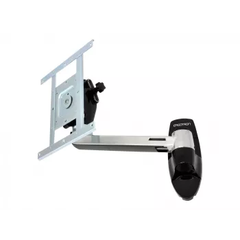 Suporte de parede Ergotron LX HD Swing Arm - conjunto de montagem (braço articulado, botão rotativo) para TV (inclinação e rotação) - alumínio - tamanho do ecrã: até 106,7 cm (até 106,70 cm (42)) - acessórios de montagem