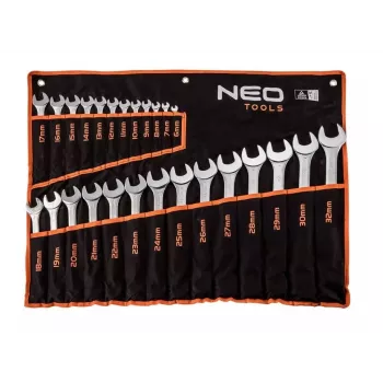 Neo Tools chaves de parafusos 6-32 mm, conjunto de 26 peças