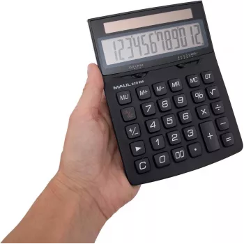 MAUL ECO 850 Estojo para calculadora Calculadora simples preta (7268890)