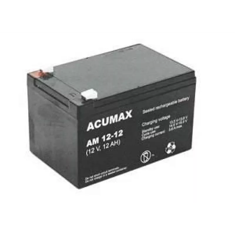 Bateria 12V 12AH Vrla AM12-12 Acumax Emu