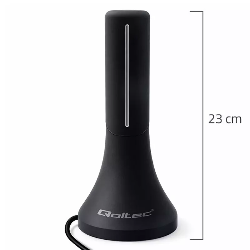 Antena de televisão QOLTEC TV DVB-T/T2 Qoltec (interior/exterior) Modelo 57065