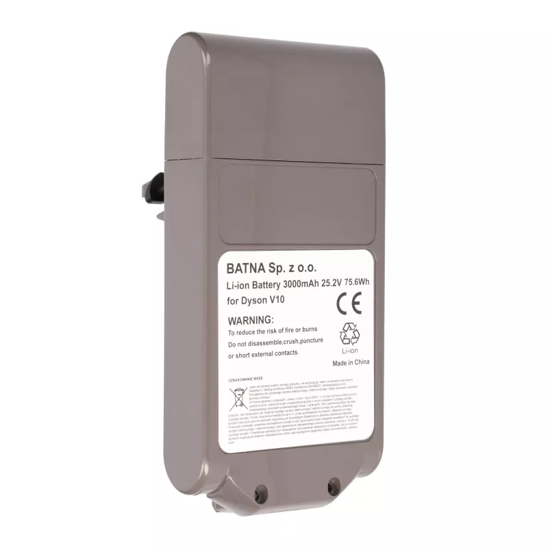 Bateria para aspirador Dyson V10 25.2V 3000mAh