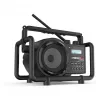 Rádio de obra Perfectpro DABBOX DAB+ FM AUX Bluetooth resistente a impactos