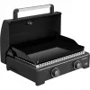Plancha a gás Campingaz Onyx 2 2217205 — plancha de 2 queimadores com superfície de cozedura em ferro fundido