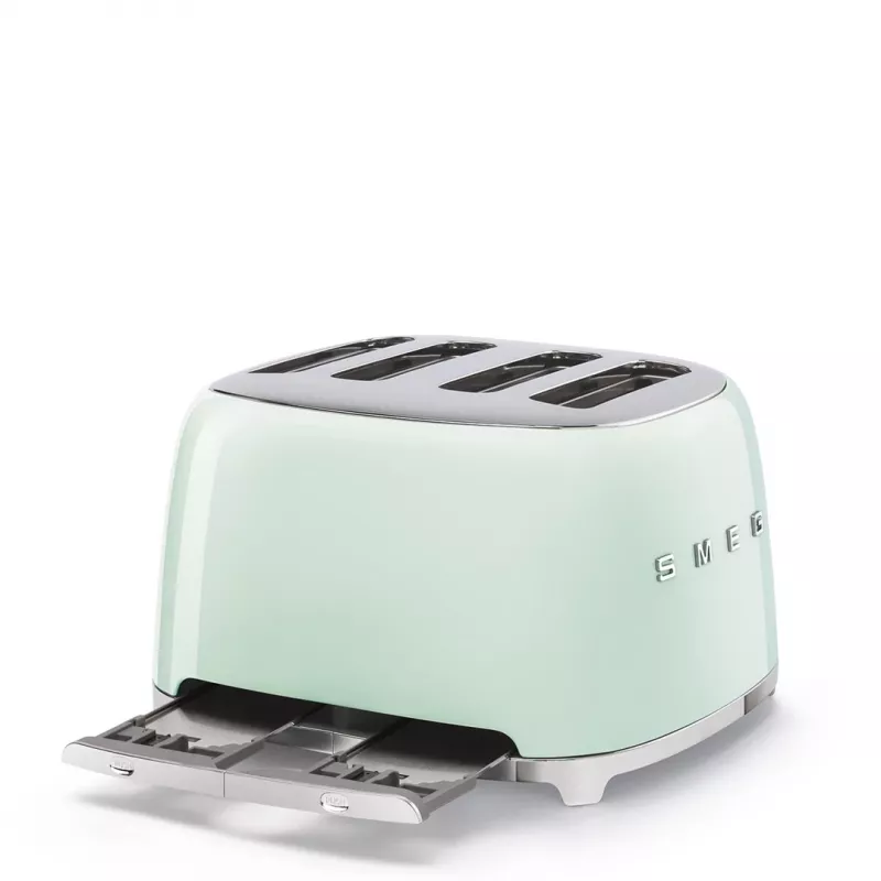 Torradeira SMEG (TSF03PGEU) verde-pastel