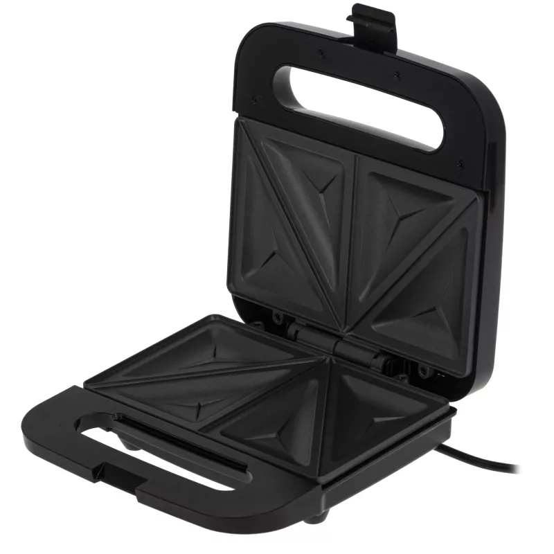 Sanduicheira Adler AD 3076 — sanduicheira compacta de mesa 1000 W, preto/prateado
