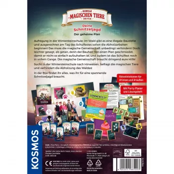 Kosmos A Escola dos Animais Mágicos - O Filme: A tua Caça ao Tesouro, Jogo de festa