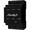 Shelly Pro 3 interruptor de relé WiFi/LAN/Bluetooth para calha DIN