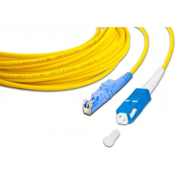 Lightwin Cabo de Patch de Fibra Ótica Simplex de Alta Qualidade - SM - LSH - SC (LSP-09 LSH-SC 10.0)