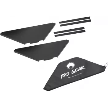 Placas de canto Omnitronic 32000028 para tripé de DJ móvel com bolsa de transporte