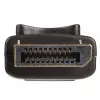 Cabo DisplayPort Akyga AK-AV-10, macho/macho, fichas banhadas a ouro, 1,8 m, preto