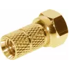 Ficha coaxial tipo F ShiverPeaks BS85006-AG