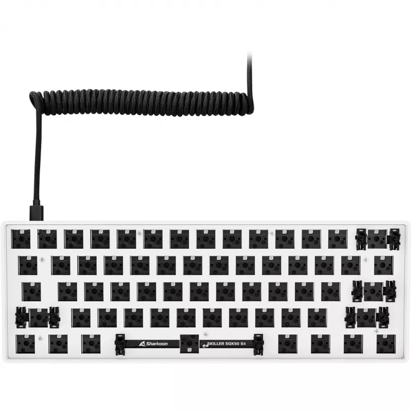 Sharkoon SKILLER SGK50 S4 Teclado Gaming USB branco