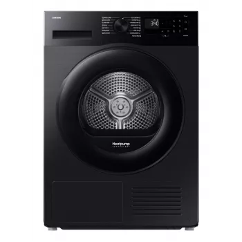 Máquina de secar roupa Samsung DV90DG52A0ABLE, preto, SpaceMax, cuidado higiénico, 9 kg, A+++, bomba de calor, preto