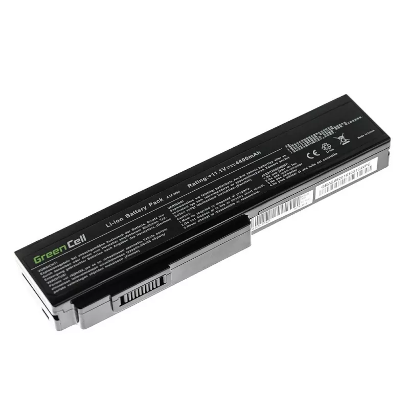 Bateria Green Cell AS08 para ASUS G50 G51 G60 M50 M50V N53 N53SV N61 N61VG N61JV