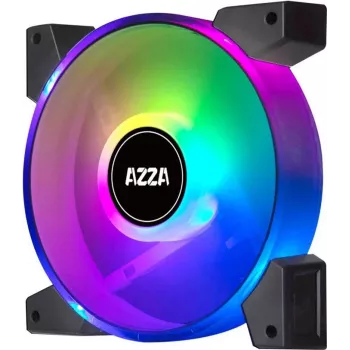 Ventoinha para caixa AZZA Hurricane II ARGB 120mm pack de 4 — ventoinha para caixa ARGB 120 mm, pack de 4