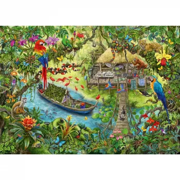 Puzzle de contornos Ravensburger 12924 368 peças arte