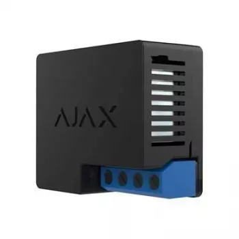 Módulo de relé Ajax Dry Contact Relay 000010019 — interface de contacto seco para sistemas de alarme