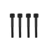 Backplate Alphacool 13072 metal preto 86x67x86mm