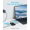 Anker 332 A8356G11 hub USB-C 5 em 1, HDMI 4K para um único ecrã, preto