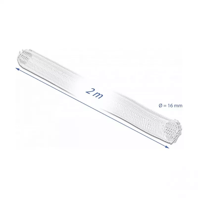 Bainha para cabos DeLOCK 20699 branco