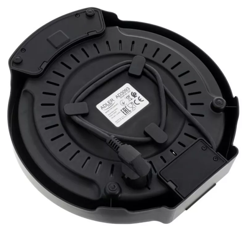 Adler AD 3093 Máquina de crepes elétrica de dupla face 2 em 1, 1600 W, preto