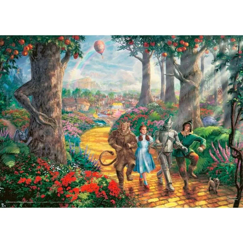 Puzzle 1000 peças Schmidt Spiele — Thomas Kinkade Studios 'The Wizard of Oz' (MPN 58426)