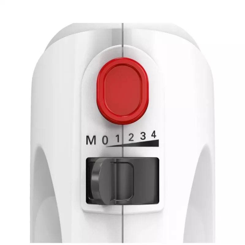 Batedeira manual Bosch MQWPL2000 — 375 W, 4 velocidades, turbo, pulsar, acessórios de aço inoxidável, tigela incluída