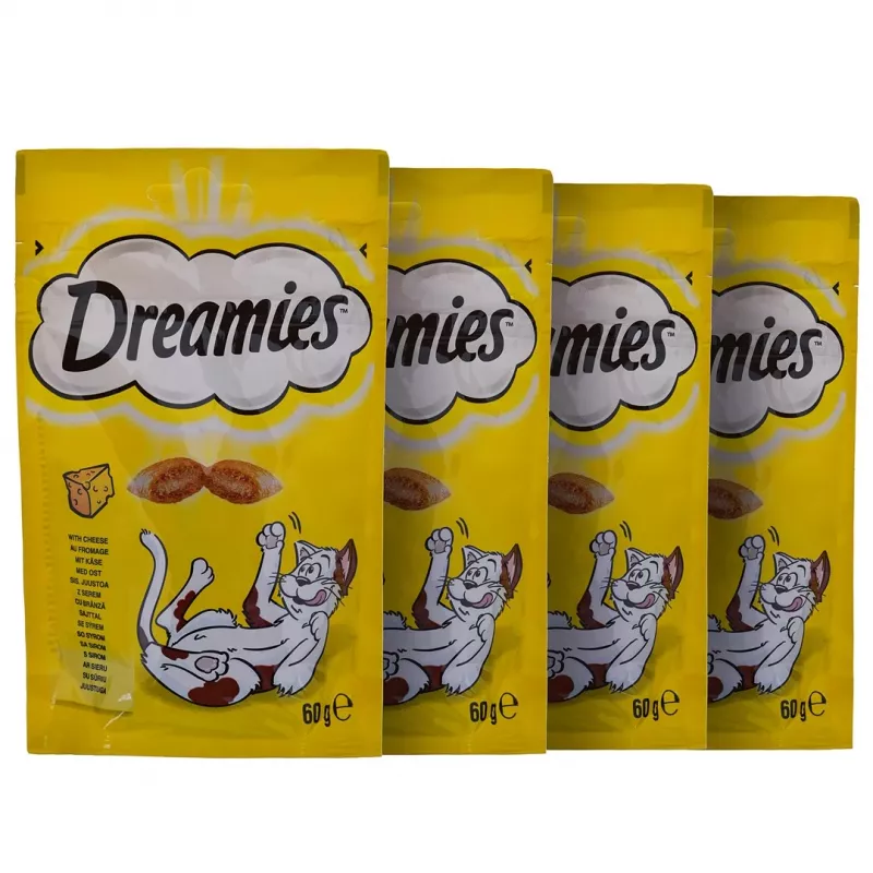 Dreamies Variety Snack Box snacks para gatos, mistura, 12 x 60 g
