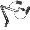 Tripé de mesa para microfone Renkforce RF-MCS-200 (RF-4738578)
