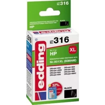 Consumível de impressora Edding 18-316 preto