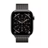 Apple Watch Series 11 GPS + Cellular 46mm Caixa de titânio sideral com bracelete Milanese sideral M/L