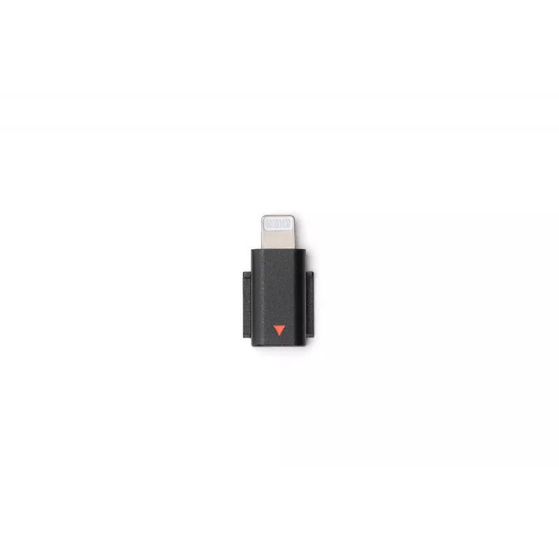 Adaptador de áudio DJI Mic 3 para telemóvel (Lightning) — conector Lightning, preto, para dispositivos móveis Apple