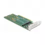 Placa DeLOCK PCI Express 4.0 x16 para 4 x NVMe M.2 Key M 110 mm internos