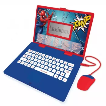 Portátil educacional trilíngue Spider-Man UA/ENG/PL 186 atividades