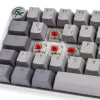 Teclado gaming mini Ducky One 3 Mist Cinzento, RGB-LED - MX-Red