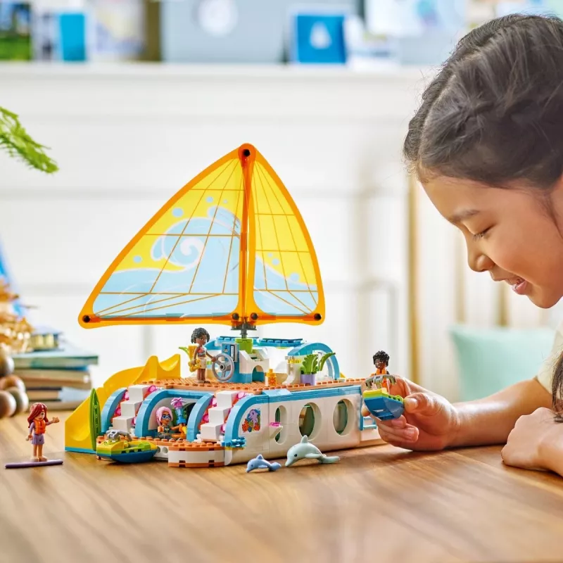 LEGO Friends 42664 Aventura de barco conjunto de construção, 685 peças, a partir dos 8 anos