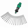 Wera Kompakt Turbo Imperial 1 Conjunto de pontas, 15 un., 05057483001