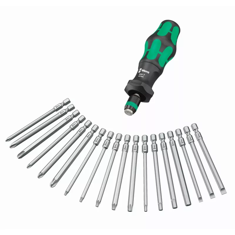 Wera Kompakt Turbo Imperial 1 Conjunto de pontas, 15 un., 05057483001