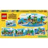 LEGO Brinquedo de construção 77048 Animal Crossing Passeio de barco com a ilha do capitão