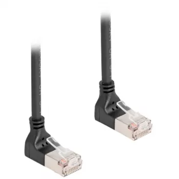 Cabo de patch Ethernet Delock 80282 preto