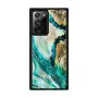 Capa de proteção iKins para Samsung Galaxy Note 20 Ultra — design ágata aquática