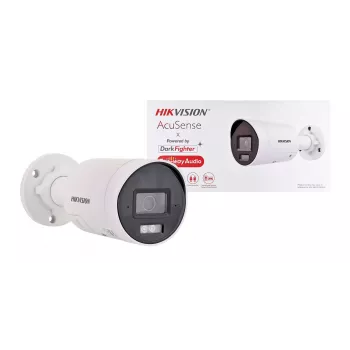 Hikvision Pro Series com AcuSense DS-2CD2046G2H-I2U/SL(2.8MM) câmara de segurança Bullet IP para exterior 2688 x 1520 píxeis teto/parede
