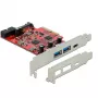 Placa PCI Express x4 DeLOCK 90492 USB Type-C USB Type-A
