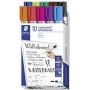 Marcador Staedtler Lumocolor 351 B10 10 unid. Ponta redonda